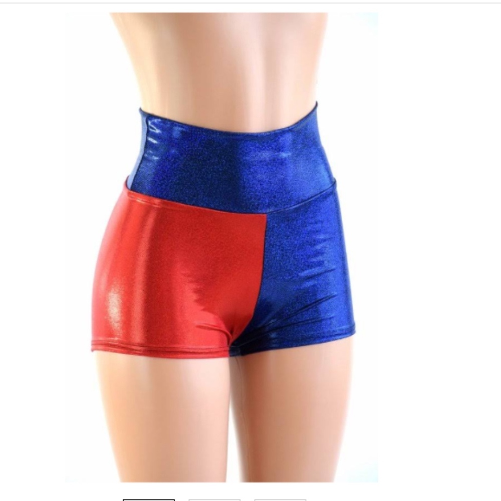Harlequin High Rise Shorts